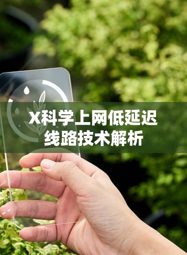X科学上网低延迟线路技术解析 X科学上网低延迟线路技术解析