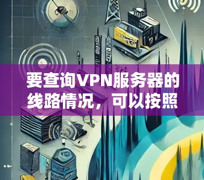 要查询VPN服务器的线路情况,可以按照以下步骤进行 要查询VPN服务器的线路情况,可以按照以下步骤进行