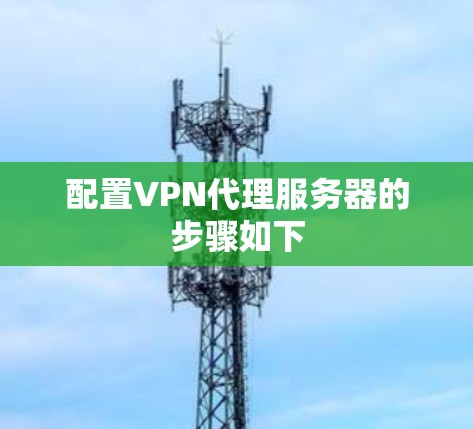 配置VPN代理服务器的步骤如下 配置VPN代理服务器的步骤如下