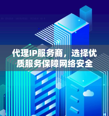 代理IP服务商，选择优质服务保障网络安全
