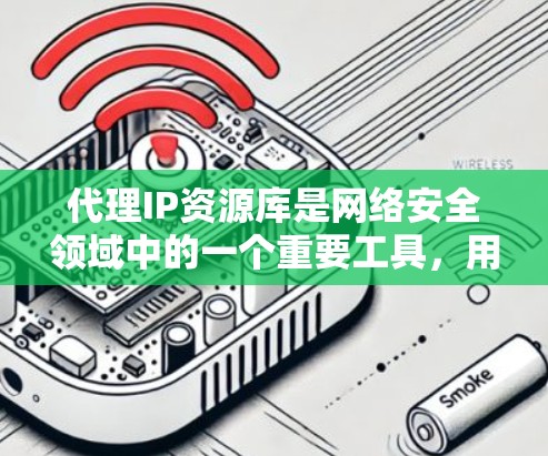 代理IP资源库是网络安全领域中的一个重要工具，用于提供大量可用的代理IP地址，以支持各种网络任务。以下是对代理IP资源库的详细分析