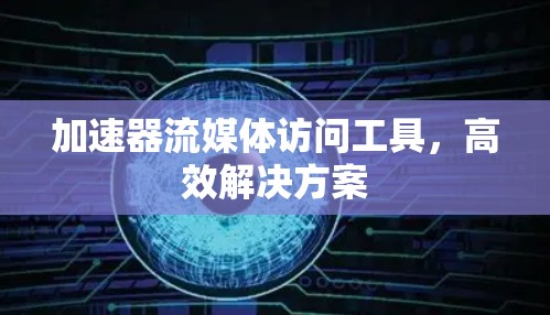 加速器流媒体访问工具，高效解决方案