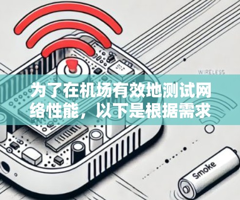 为了在机场有效地测试网络性能,以下是根据需求和考虑因素整理的步骤和工具建议 为了在机场有效地测试网络性能,以下是根据需求和考虑因素整理的步骤和工具建议