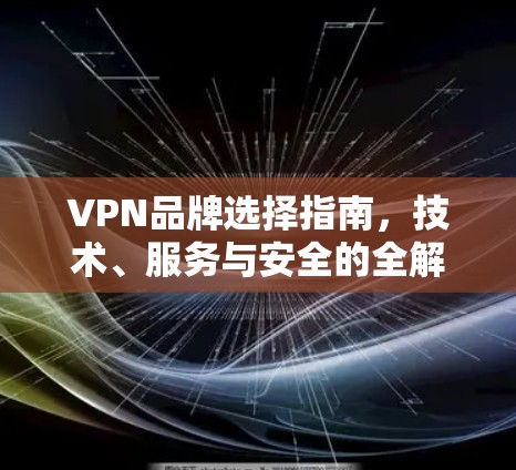 VPN品牌选择指南，技术、服务与安全的全解析